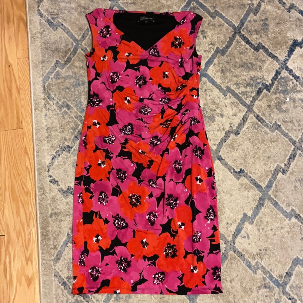 Jones New York floral dress size small